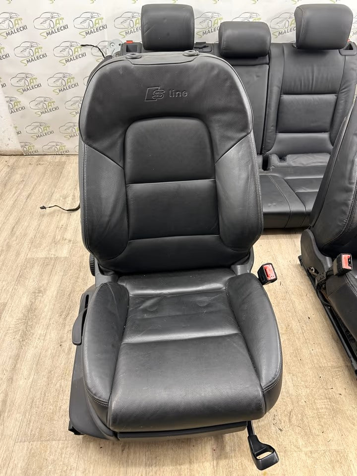 S Line Seats Equipment Audi A3 8P 4-Door Front Rear SHZ