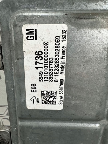 55491736 Engine control unit ECU Opel Zafira C model Diesel