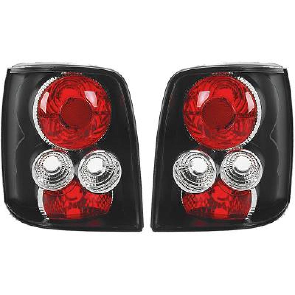 nan DESIGNRÜCKLP. SET VARIANT, 96-00     KLARGLAS/SCHWARZ 2245595