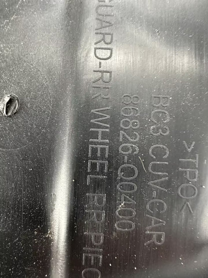 86826-Q0400 Radhausschale Hinten Rechts Hyundai Bayon