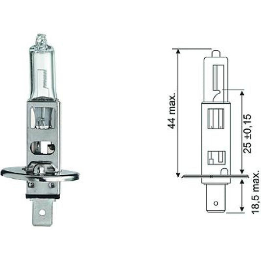 83931521 H1 12V 55W P14,5s H1 Glühlampe LID10013