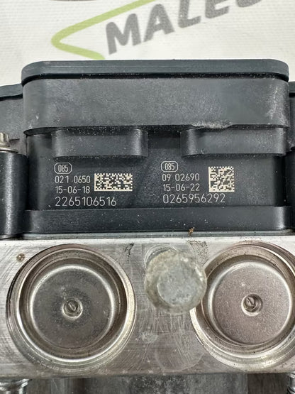 0265956292 Abs Block Hydraulik Block Opel Corsa E Modelle