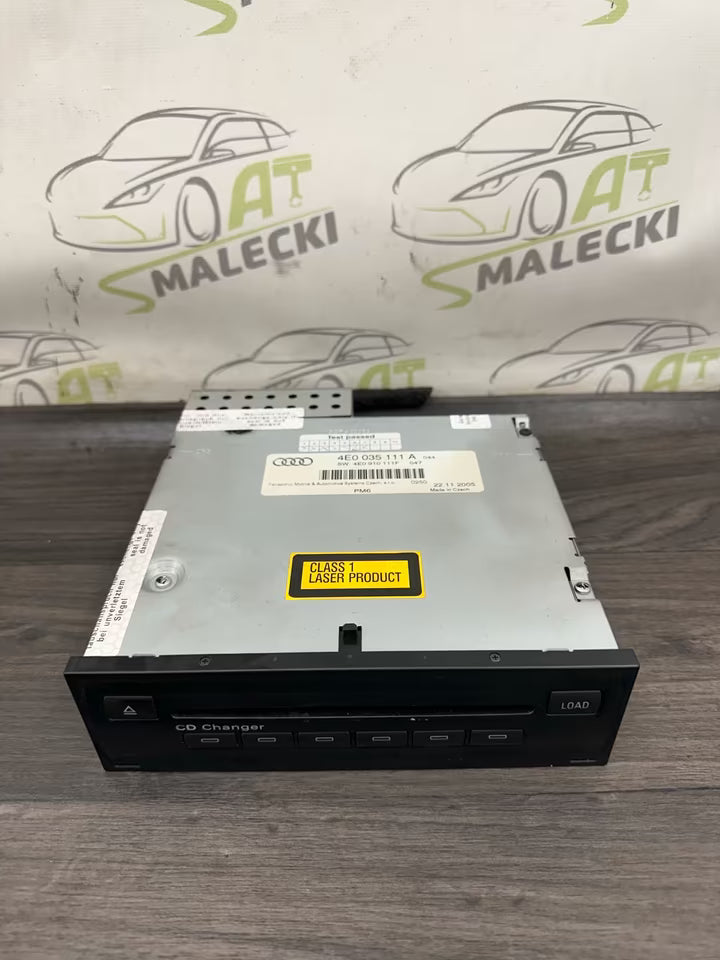 4E0035111A Cd Wechsler 6Fach Wechsler Audi A6 4F A8 4E Modell