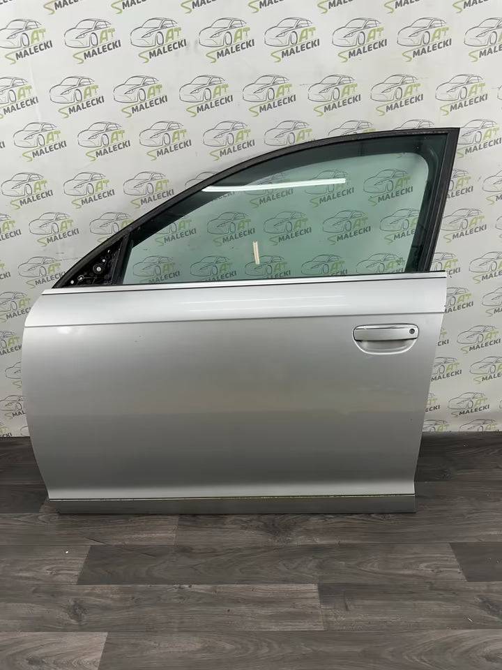 Türe Tür Vorne Links Audi A6 4F C6 Modelle LY7W Silber Metallic
