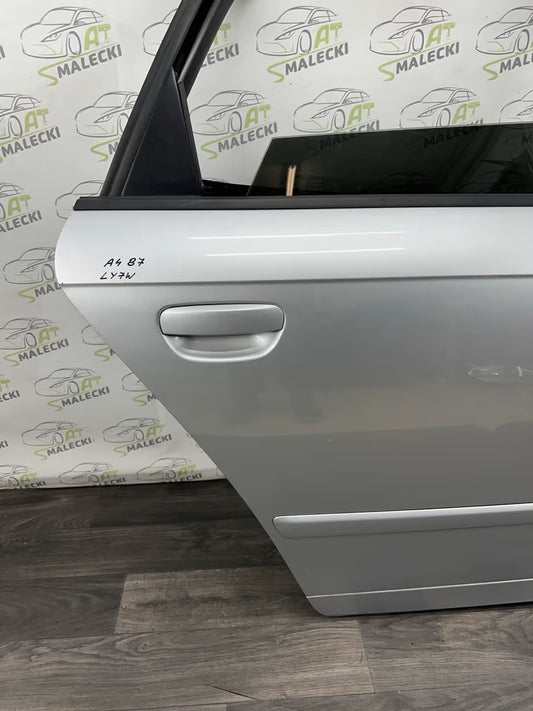 Door Rear Right Audi A4 8E B7 Model Color LY7W Silver