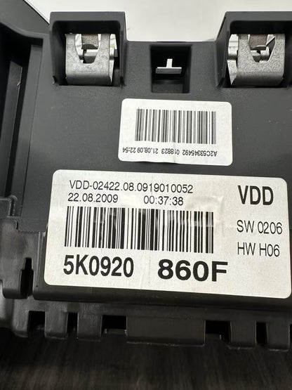 5K0920860F Tacho Kombiinstrument Vw Golf VI 6 5K 1,4 CGG
