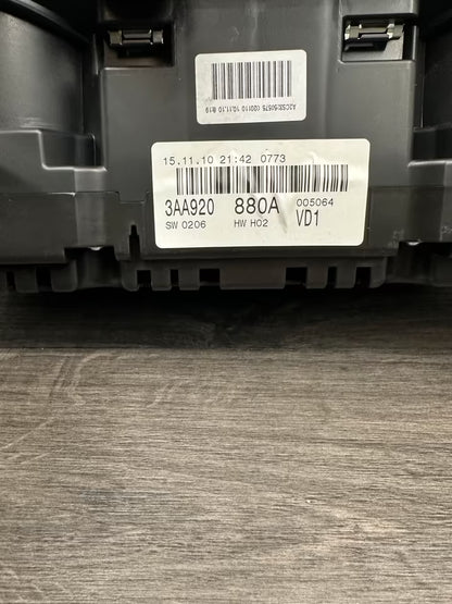 3AA920880A Tacho Kombiinstrument Vw Passat 3AA B7 2,0 Tdi CFF