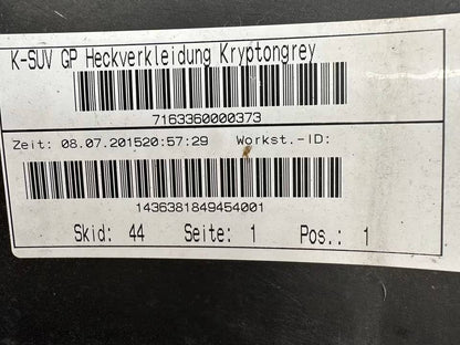 Stoßstange Hinten Vw Tiguan 5N Modell 5N0 807 421 G