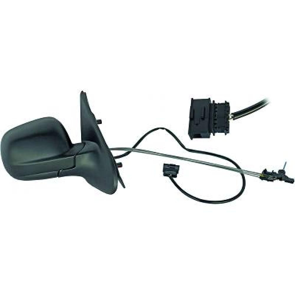 6K1 857 508 G 01C SPIEGEL RE. CORDOBA;IBIZA, 99-02     SCHWARZ;   2-PIN 7424024