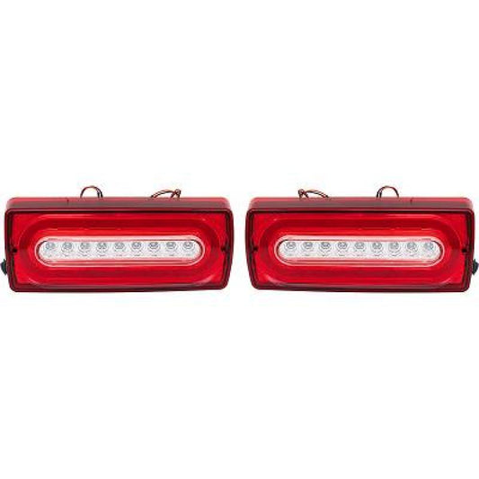 A4638201964 DESIGNRÜCKL. SET     W463, 99-18       LED; ROT/KLAR, 1695395