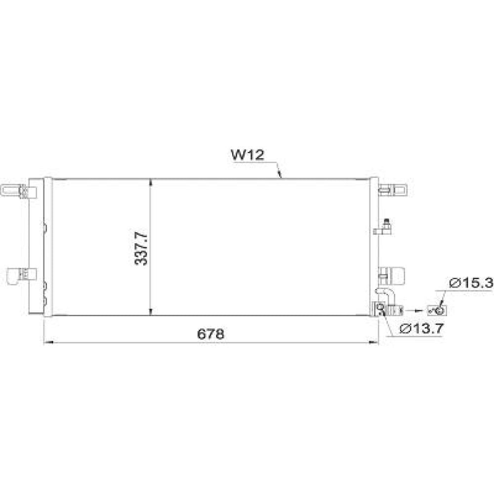 8W0 816 421 C KONDENSATOR AUDI A4 01/2016 ->> DCC1995