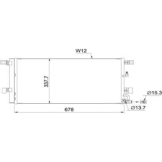 8W0 816 421 C KONDENSATOR AUDI A4 01/2016 ->> DCC1995