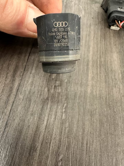 4H0919275 Einparkhilfe Sensor 4 Stück Original inkl Stecker LK7X