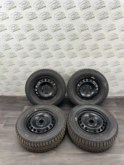 195 65 R15 Kompletträder 7mm DOT 2124 Vw Audi Seat Skoda 5x112