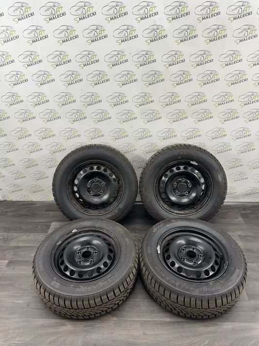 195 65 R15 Kompletträder 7mm DOT 2124 Vw Audi Seat Skoda 5x112