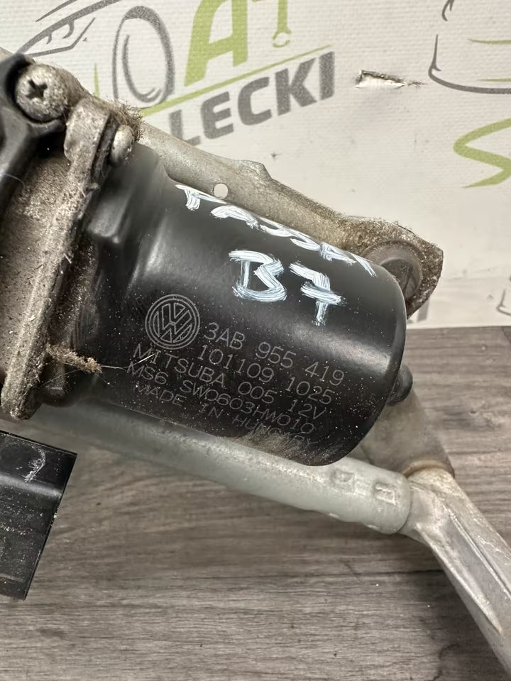 3AB955419 Wischermotor inkl Gestänge Vw Passat 3AA B7 10-15Bj