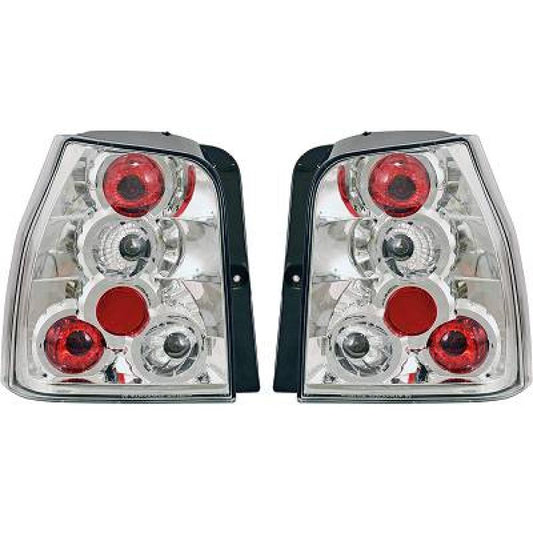 nan DESIGNRÜCKLAMP. SET  LUPO, 97-00       KLARGLAS/CHROM 2208195