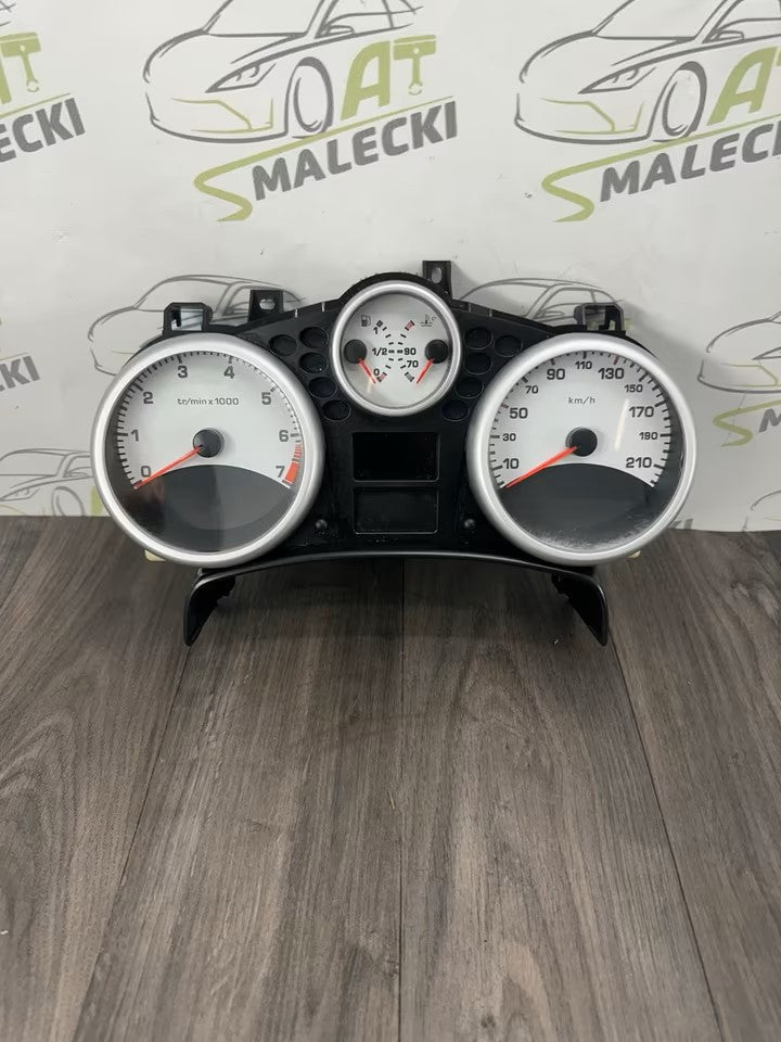 A2C53190331 Tacho Kombiinstrument Peugeot 207 1.4 VTI Modell