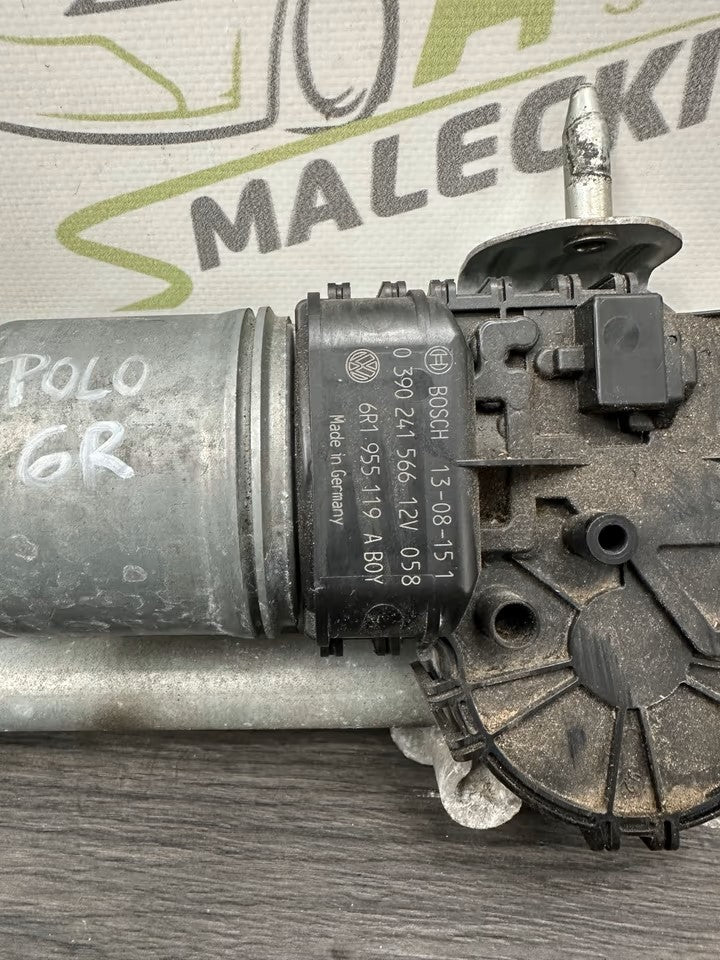 Wiper motor including linkage Vw Polo 6R 6R1955119A 6R1955023C