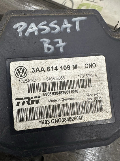 3AA614109M ABS Hydraulikblock VW Passat B7 3AA 614 109 M