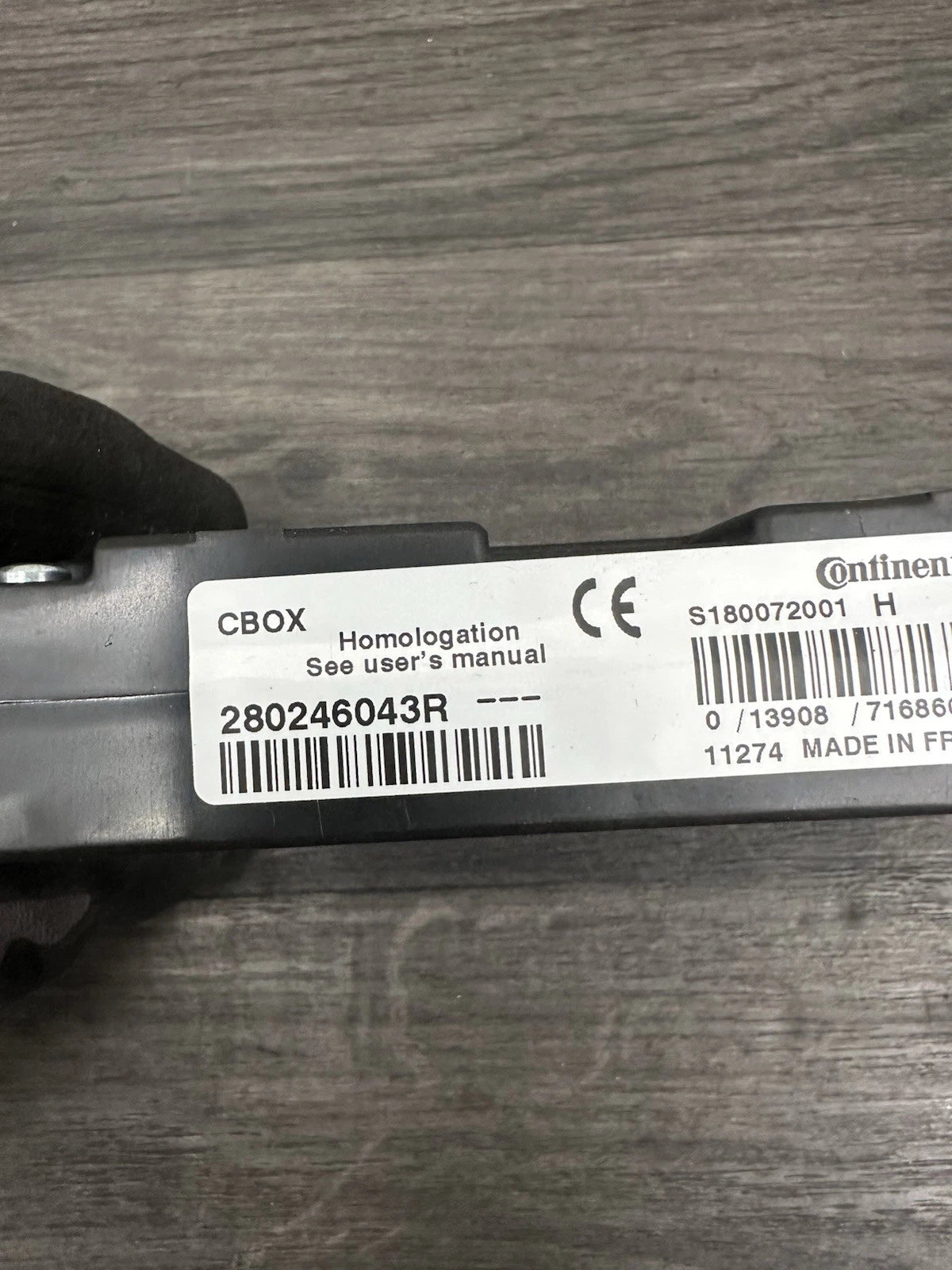 280246043R CBOX Steuergerät für Renault Megane III RS