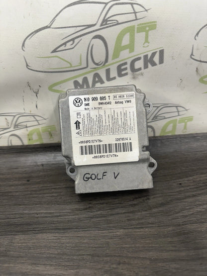 1K0909605T Airbag Steuergerät VW Golf V Modelle 1K0 909 605 T