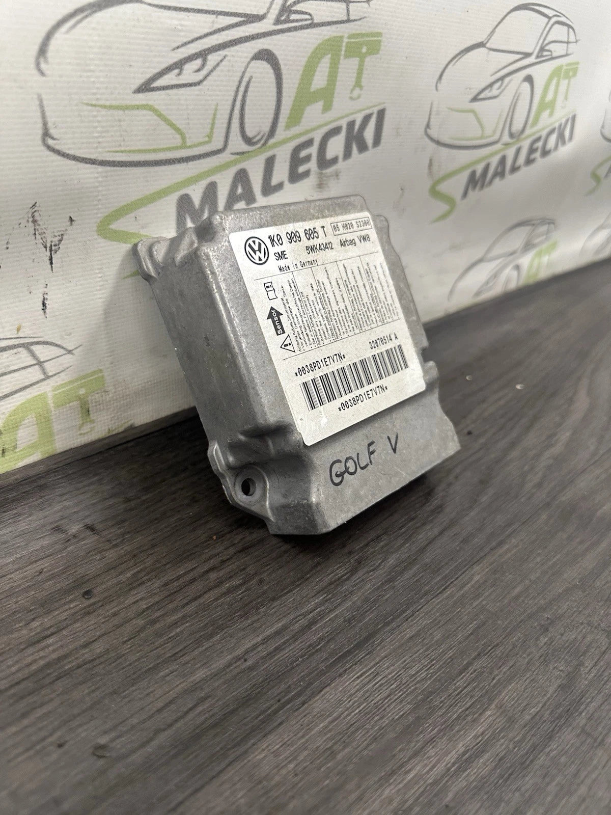 1K0909605T Airbag Steuergerät VW Golf V Modelle 1K0 909 605 T