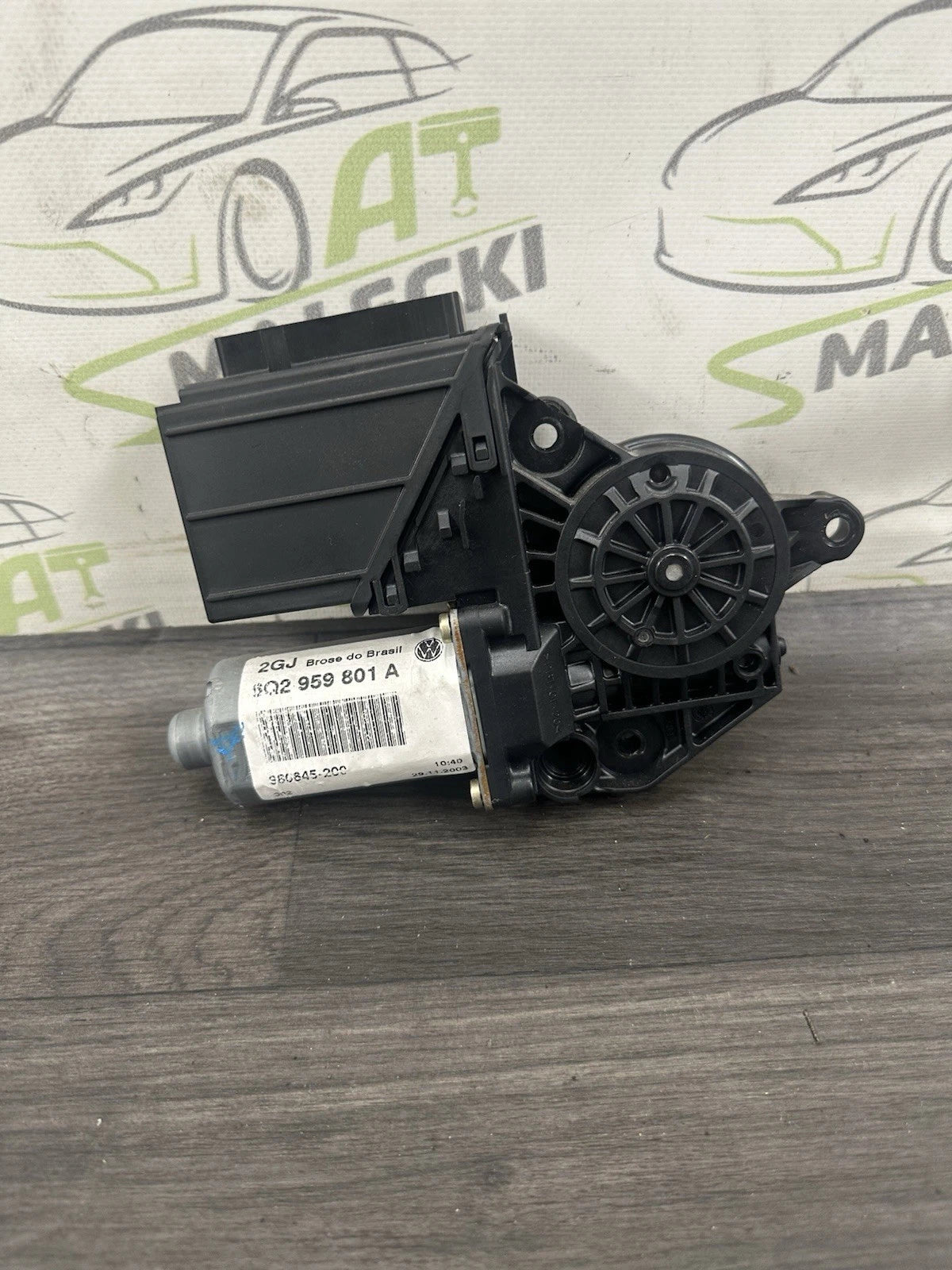 Fensterhebermotor Vorne Rechts VW Polo 9N 6Q2959801A