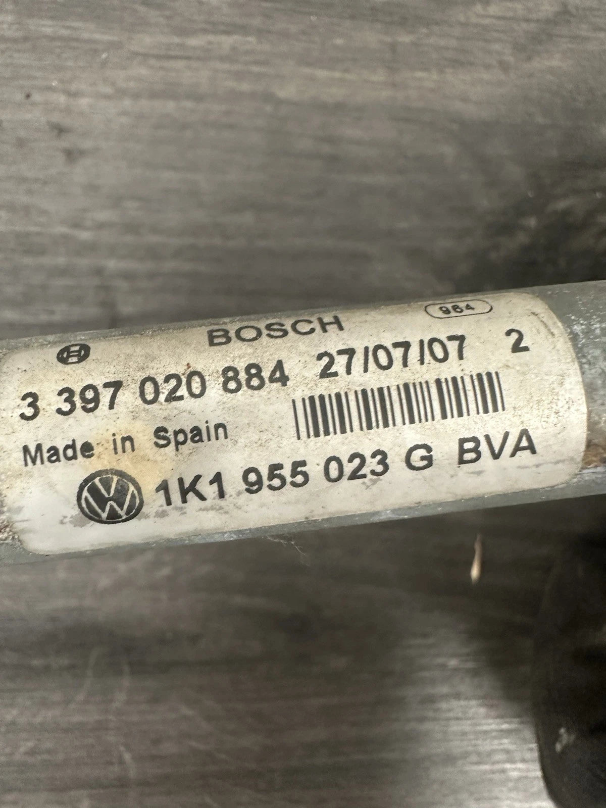 1K1955023G Wischermotor Vorne Vw Golf V Modelle 1K1955119E