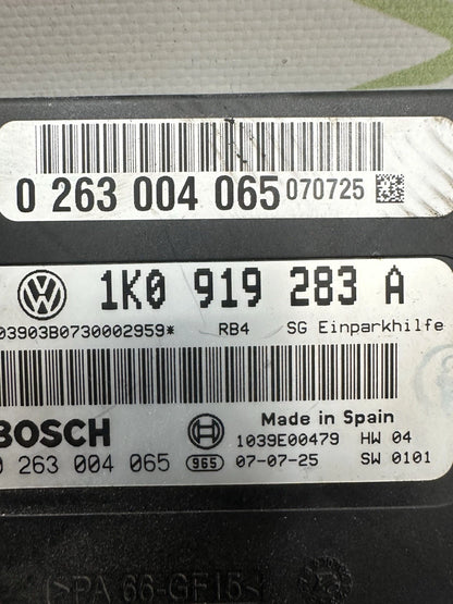 1K0919283A Einparkhilfe Steuergerät VW Golf V Modelle 1K0 919 283 A