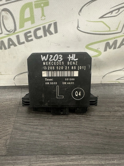 A2038202185 Tür Steuergerät Hinten Links Mercedes Benz W203 Modelle