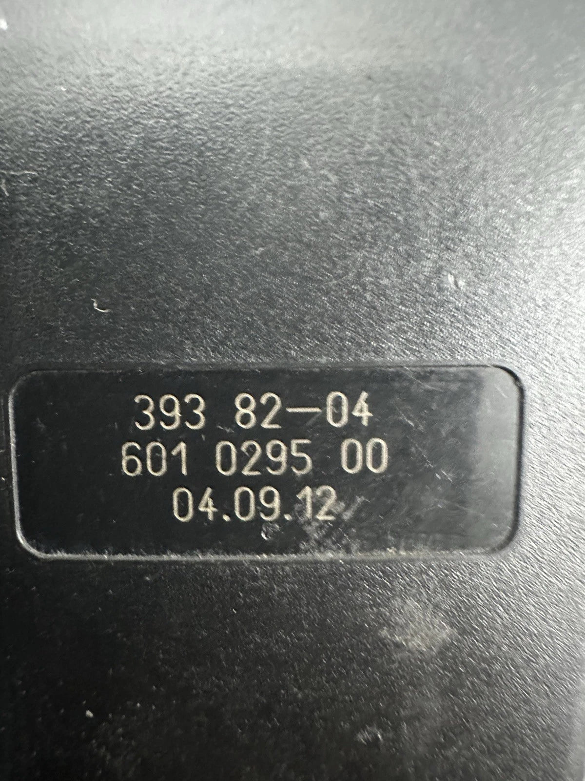 601029500 Gurtschloss Hinten Links Opel Astra Modell 3938204