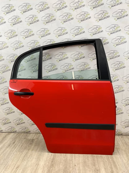 Door Rear Right Vw Polo 9N Notchback Sedan Color LP3G Red