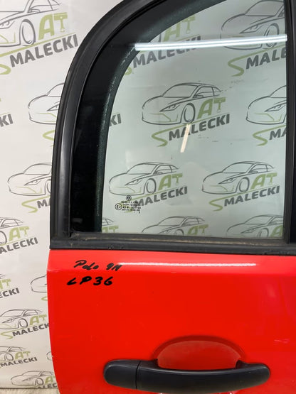Door Rear Right Vw Polo 9N Notchback Sedan Color LP3G Red
