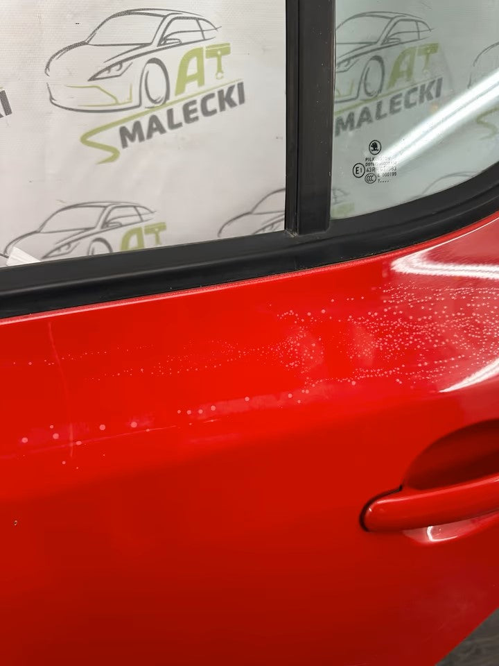 Door Rear Left Skoda Fabia 5J II Models Color 8151 Red