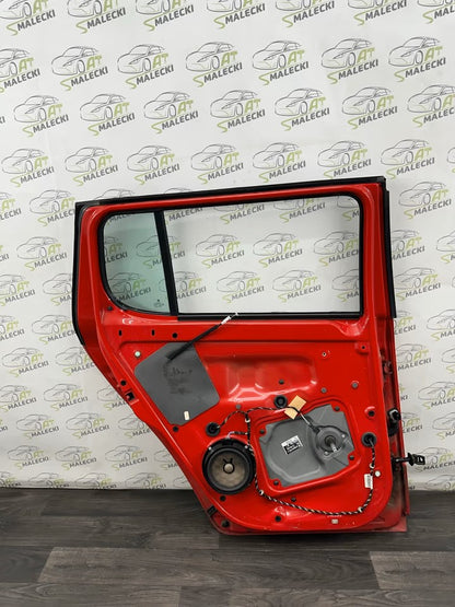 Door Rear Left Skoda Fabia 5J II Models Color 8151 Red